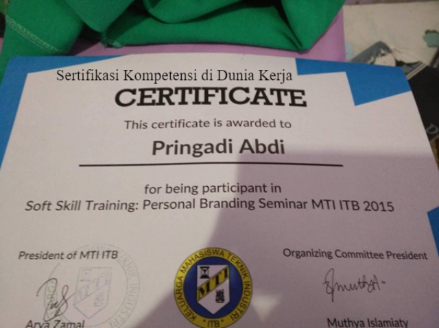 Keunggulan Sertifikasi Kompetensi di Dunia Kerja